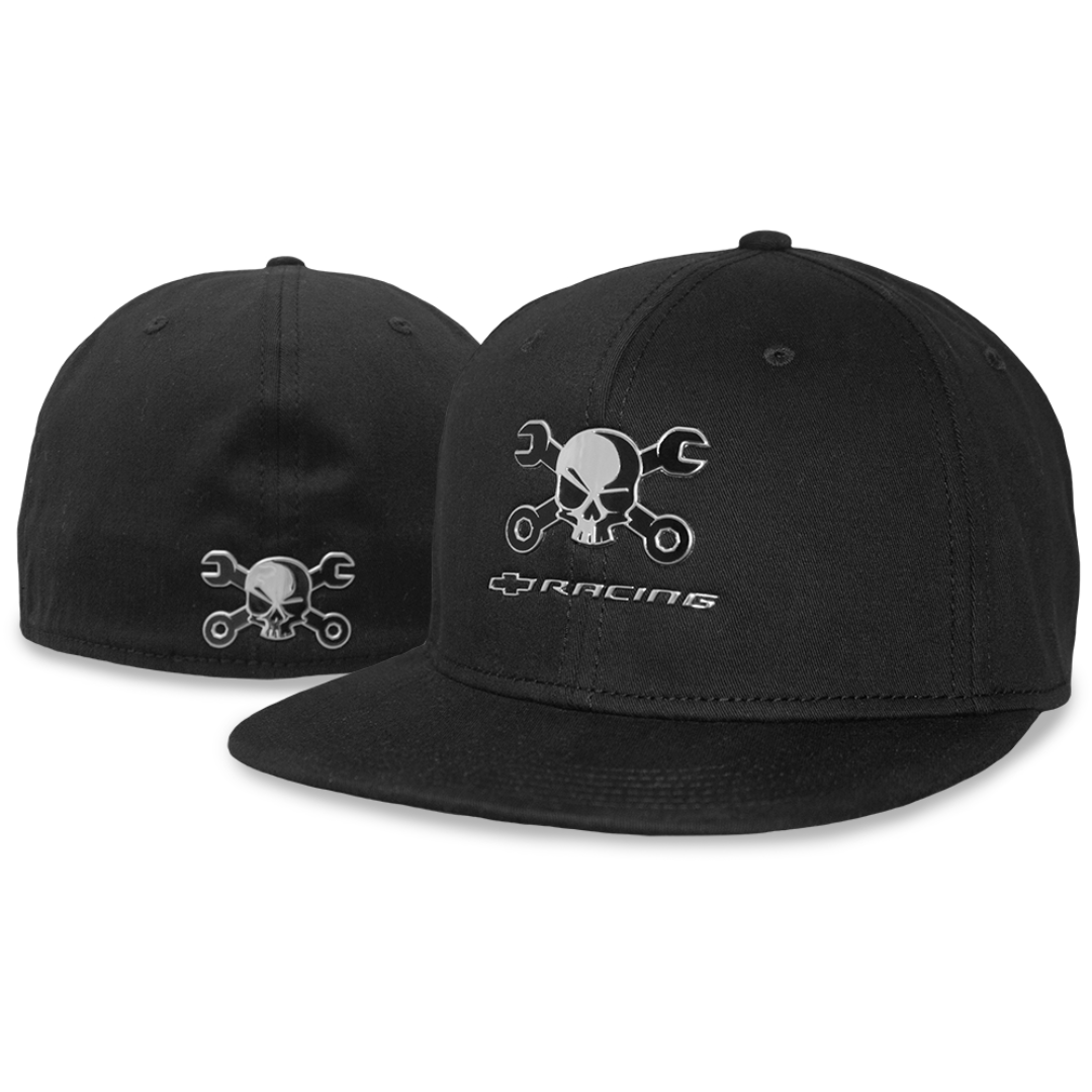 Chevy Racing Mr. Crosswrench Flat Bill Hat / Cap