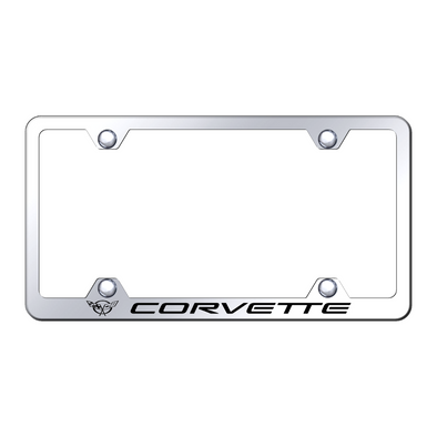 Corvette C5 Steel Wide Body Frame - Laser Etched Mirrored