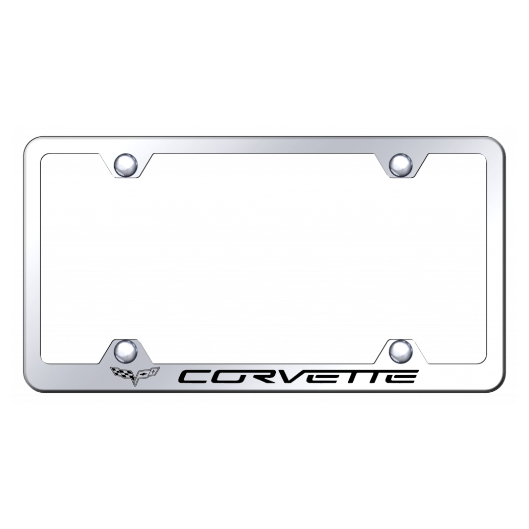 Corvette C6 Steel Wide Body Frame - Laser Etched Mirrored