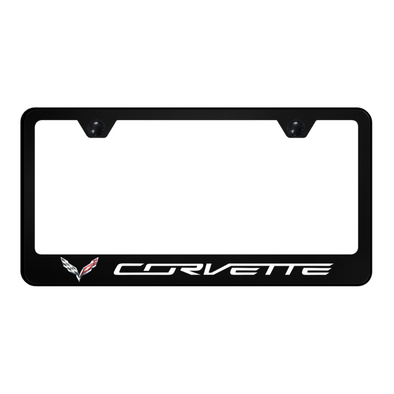 Corvette C7 PC Frame - UV Print on Black