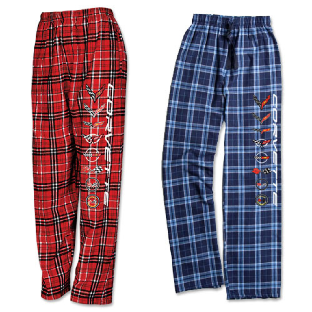 Corvette Generations Flannel Pants