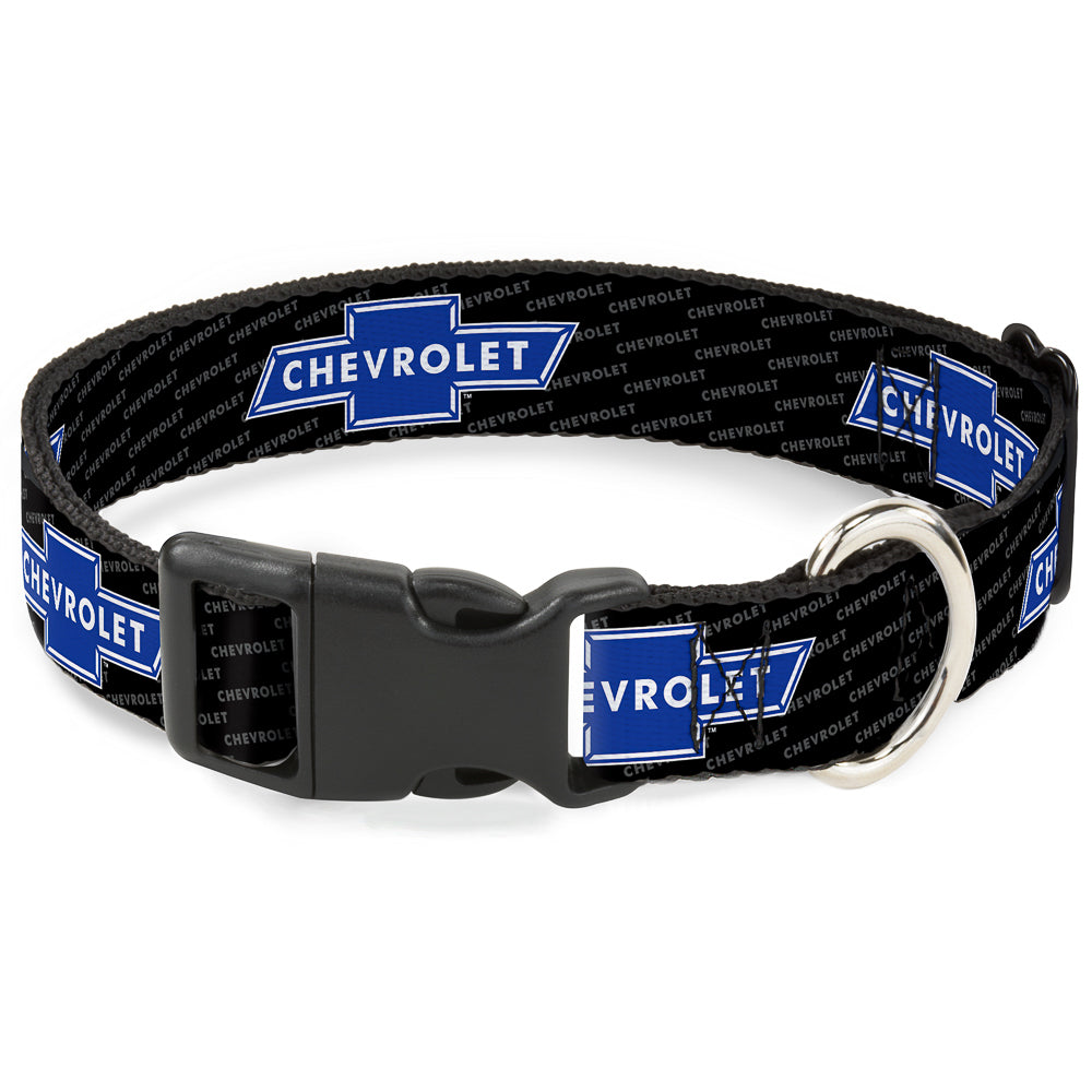 Chevy Bowtie With Text Plastic Clip Collar