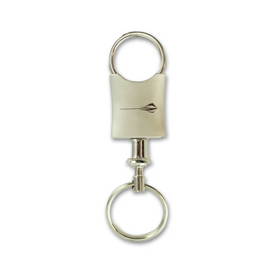 STINGRAY CURVED RING PULL-A-PART KEY TAG