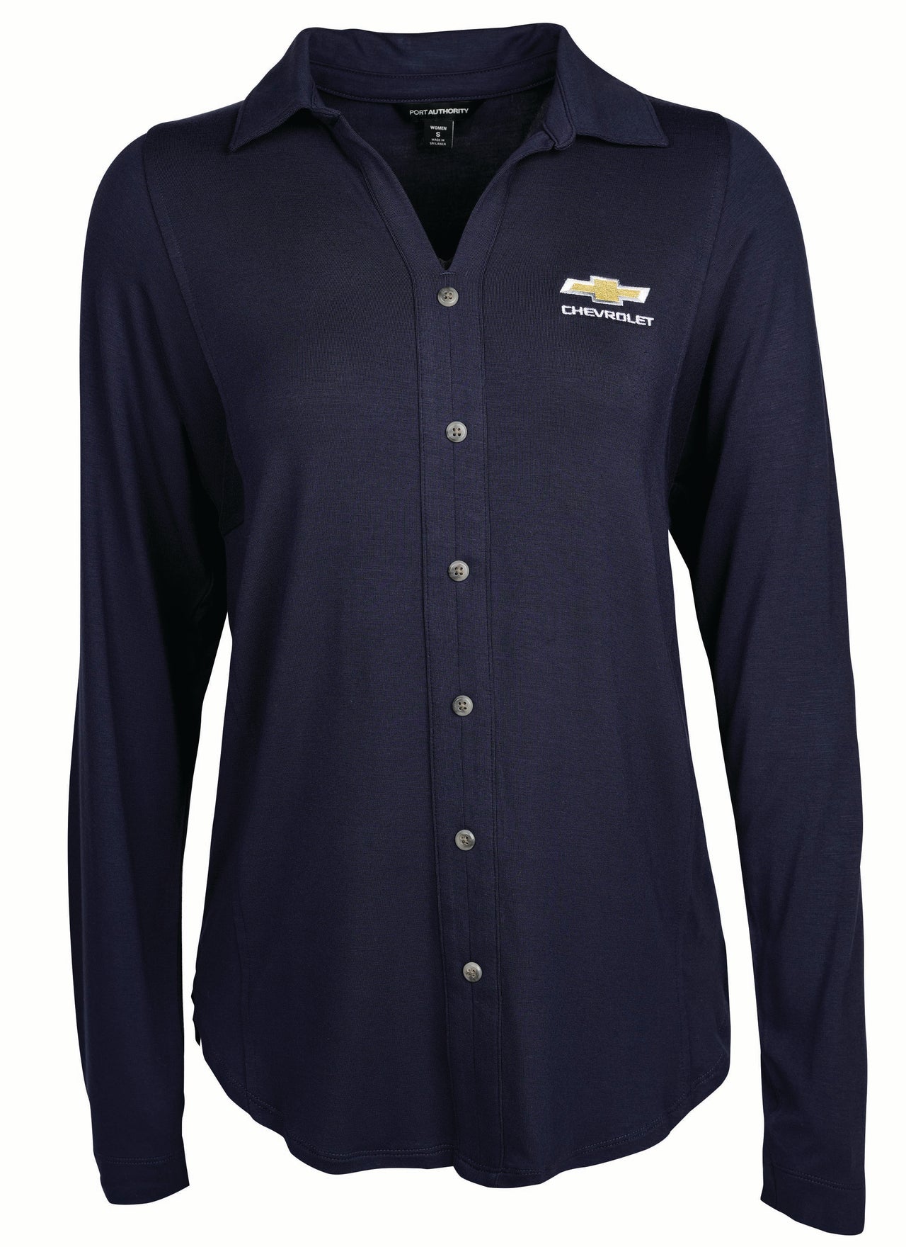 Ladies Gold Bowtie Luxe Knit Tunic