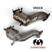 C8 2025-2026 Corvette Fabspeed Sport Cats / Catalytic Converters fits ZR1 - Fabspeed Motorsport