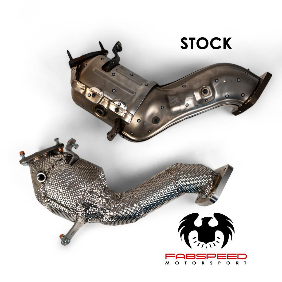 C8 2026 Corvette Fabspeed Sport Cats / Catalytic Converters fits ZR1X - Fabspeed Motorsport