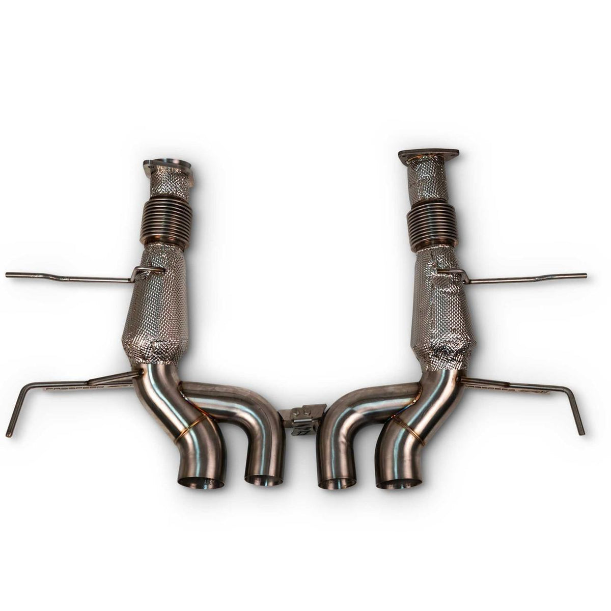 C8 2025-2026 Corvette Fabspeed Stainless Megaphone Cat-Back Exhaust System fits ZR1 - Fabspeed Motorsport