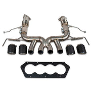C8 2023-2026 Corvette Fabspeed Titanium Supersport X-Pipe Cat-Back Exhaust System fits Z06, Z07 - Fabspeed Motorsport