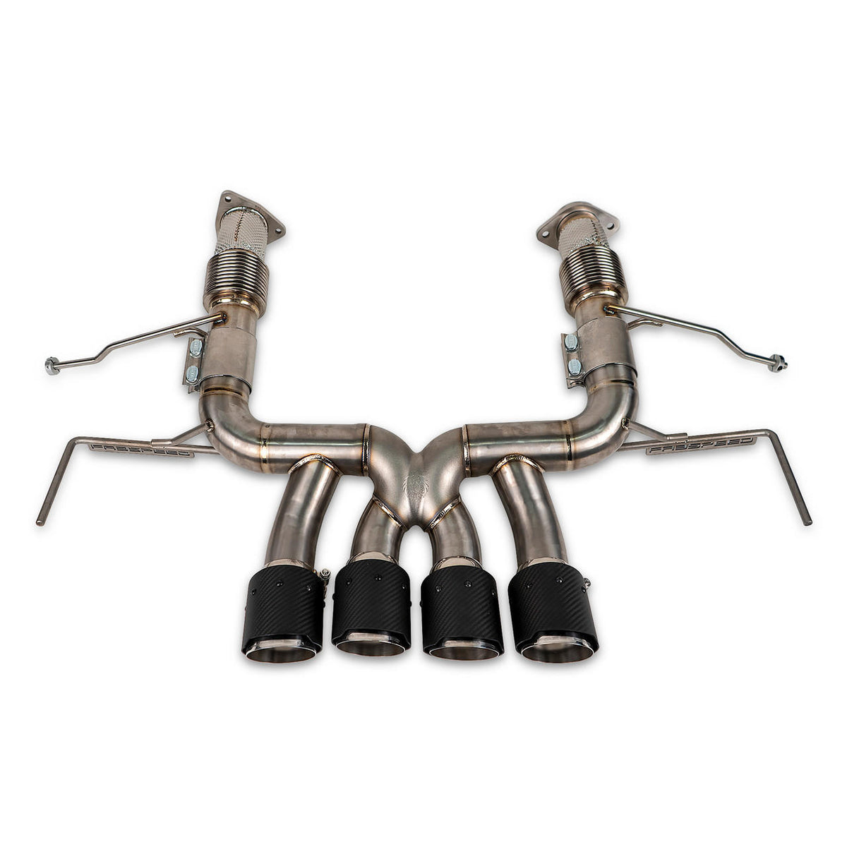 C8 2023-2026 Corvette Fabspeed Titanium Supersport X-Pipe Cat-Back Exhaust System fits Z06, Z07 - Fabspeed Motorsport