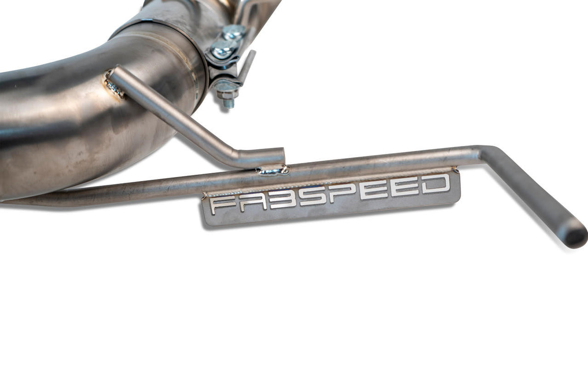 C8 2023-2026 Corvette Fabspeed Titanium Supersport X-Pipe Cat-Back Exhaust System fits Z06, Z07 - Fabspeed Motorsport