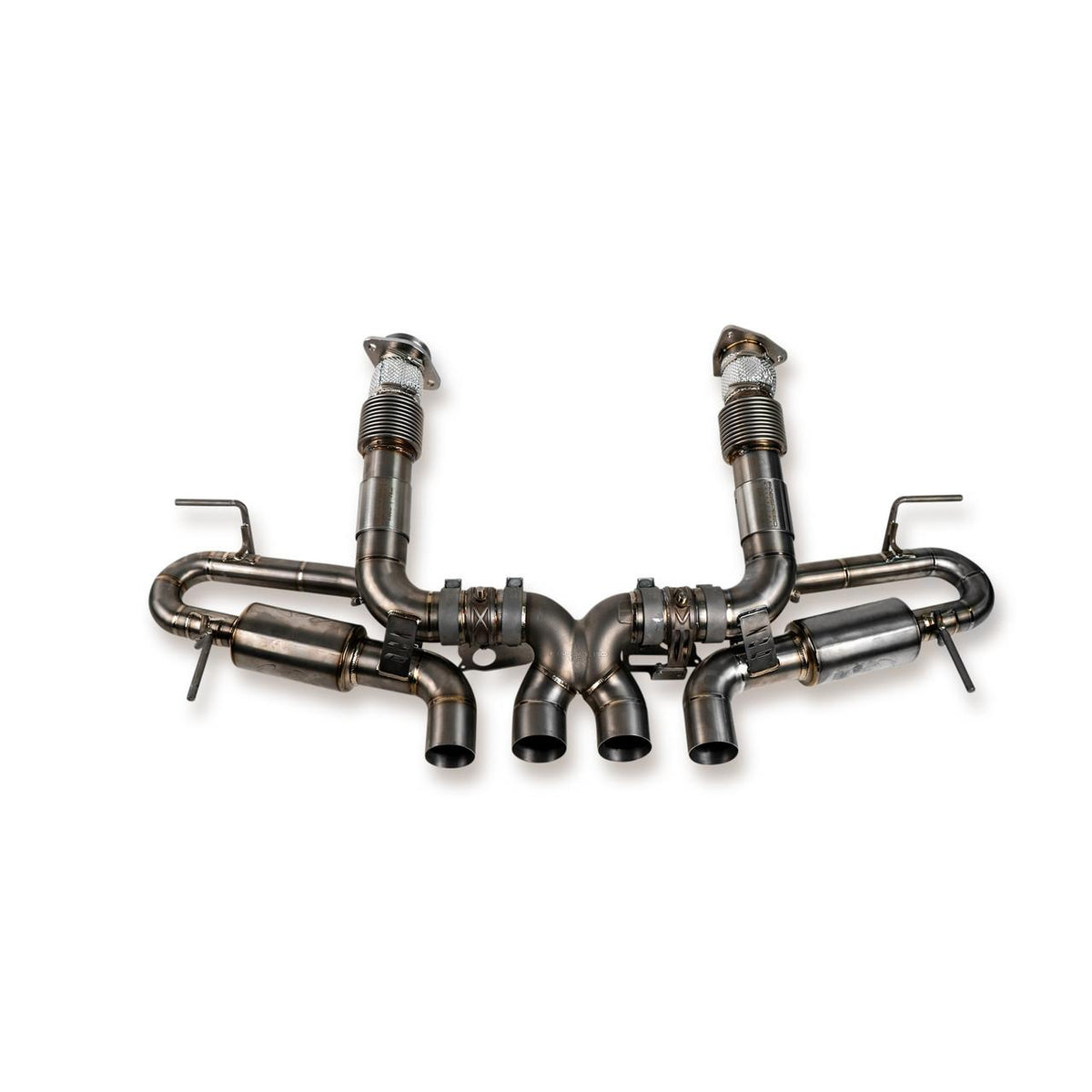 C8 2023-2026 Corvette Fabspeed Titanium Valvetronic Cat-Back Exhaust System (Dual-Mode) fits Z06, Z07 - Fabspeed Motorsport