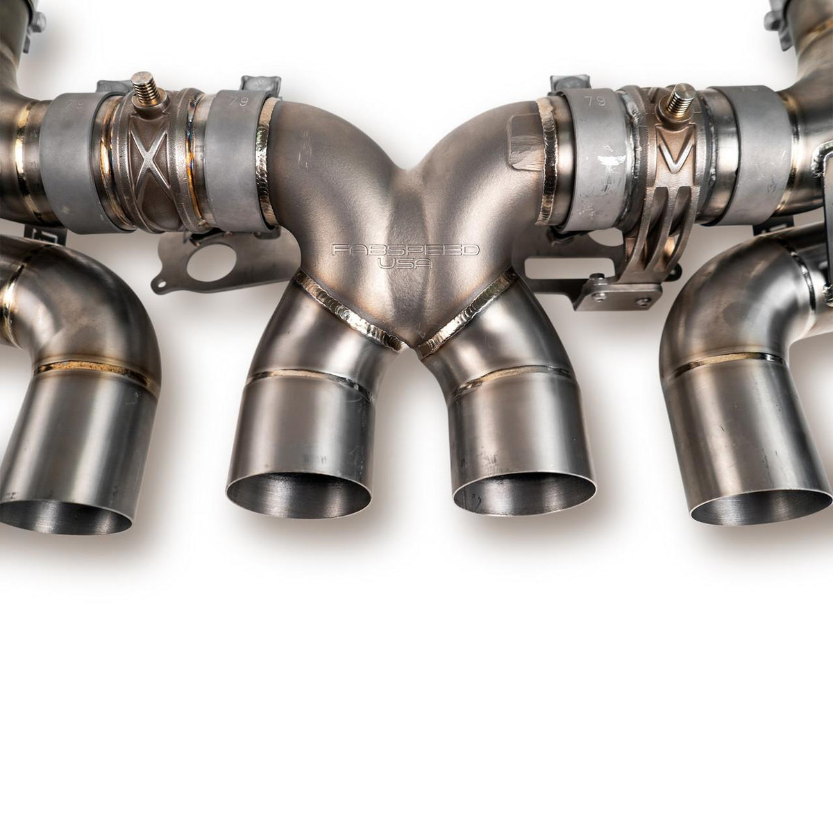 C8 2023-2026 Corvette Fabspeed Titanium Valvetronic Cat-Back Exhaust System (Dual-Mode) fits Z06, Z07 - Fabspeed Motorsport