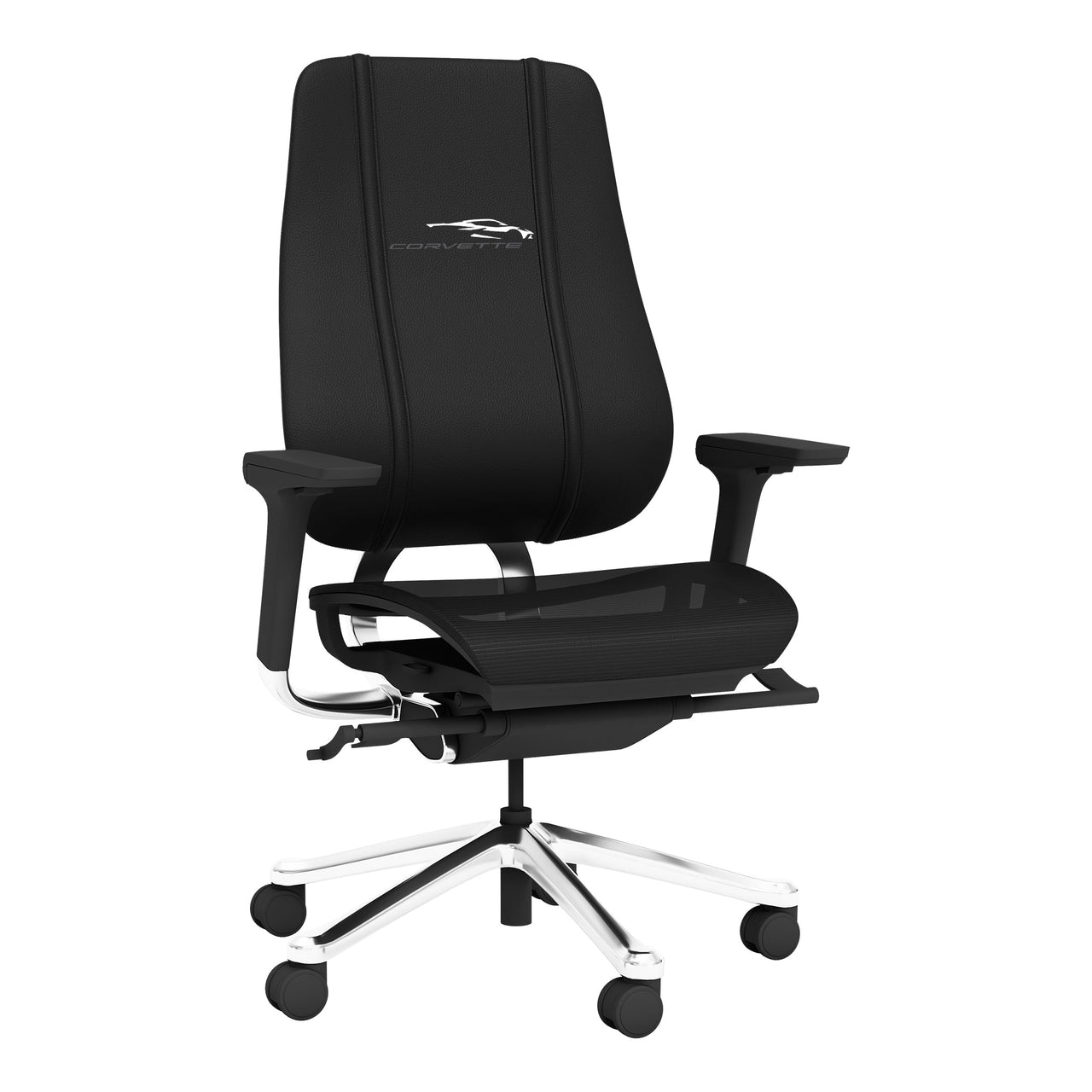 Phantomx Mesh Gaming Chair with C8 Corvette Coupe Logo