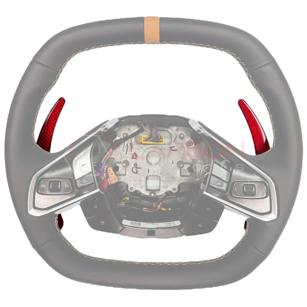 C8 Corvette Magnetic Paddle Shifters – Real Carbon Fiber (Stingray, Z51, Z06, E-Ray | 2020-2026)
