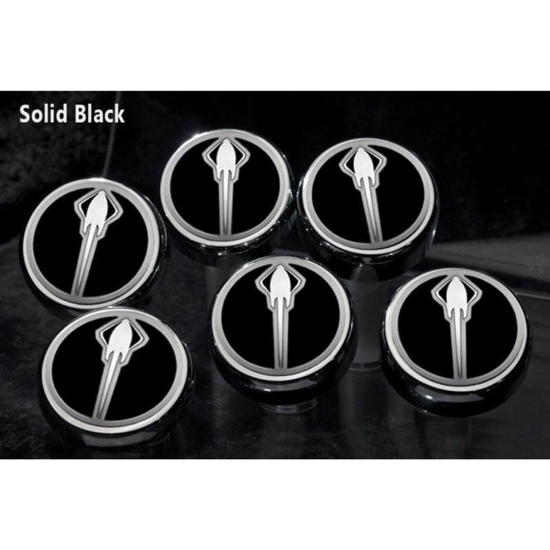 C7 Corvette (Manual) Stingray Fluid Cap Cover 6Pc Set | Stingray Emblem