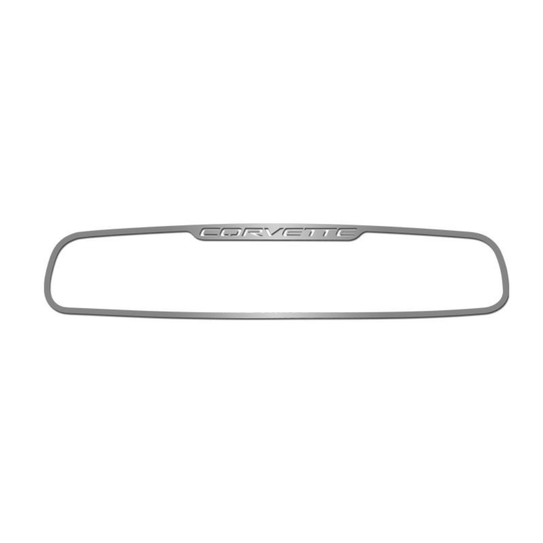 C5 Corvette - Rear View Mirror Trim w/ Corvette Script - Standard or Auto-Dim