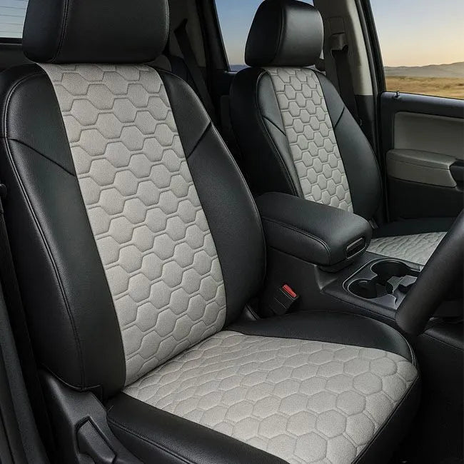 Faux Leather Honeycomb Seat Covers YA/YY