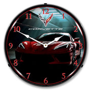 C8 Corvette American Icon Clock-694685357421'