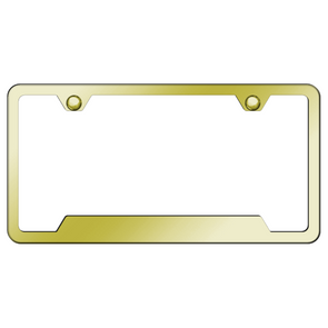 gold-license-plate-frame-stainless-steel