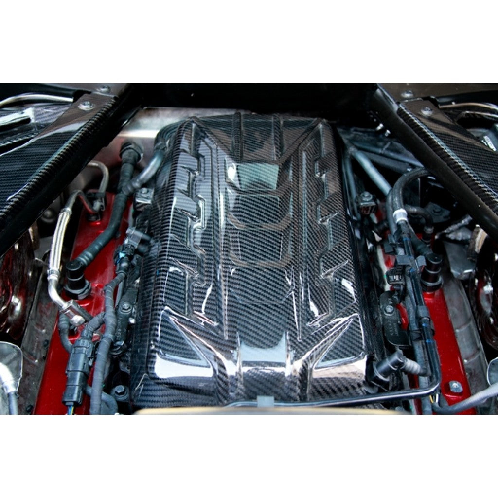 Chevrolet Corvette C8 Engine Plenum Cover Appearance Panels 2020-2023