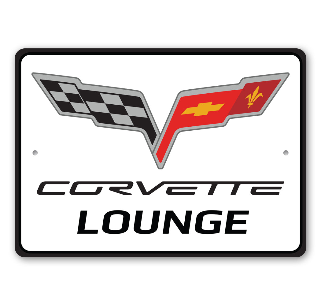 C6 Corvette Garage Wall Decor Sign Set