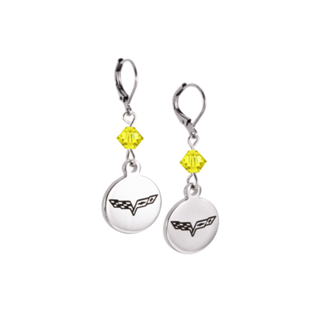 c6-corvette-emblem-crystal-5-8-earrings