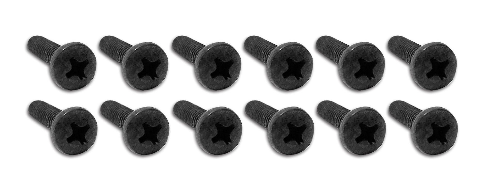 1970-1973 Corvette Tail Light Lens Screws. 12 Piece Set - CA-K1001-Corvette-Store-Online