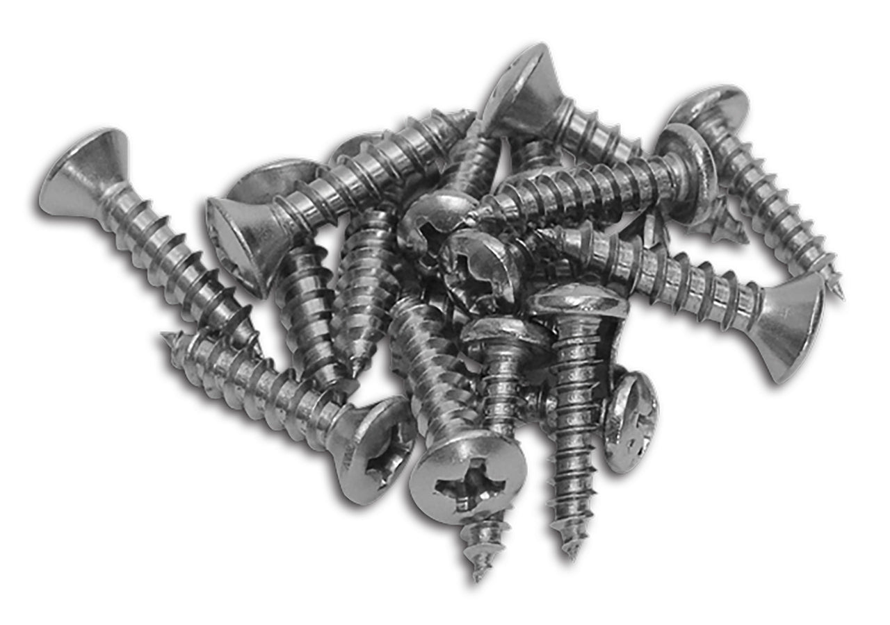 1956-1960 Corvette Sill Plate Screw Set. 18 Piece - CA-K1006-Corvette-Store-Online