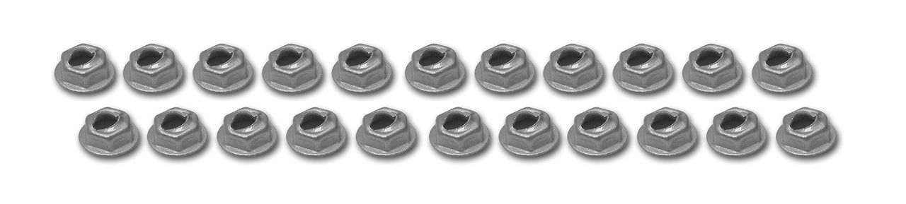 1958-1962 Corvette Fender Top Molding Speednut Set. 22 Piece - CA-K1019-Corvette-Store-Online