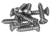 1958-1962 Corvette Console Molding Screws. Upper & Lower - 10 Piece Set - CA-K1053-Corvette-Store-Online