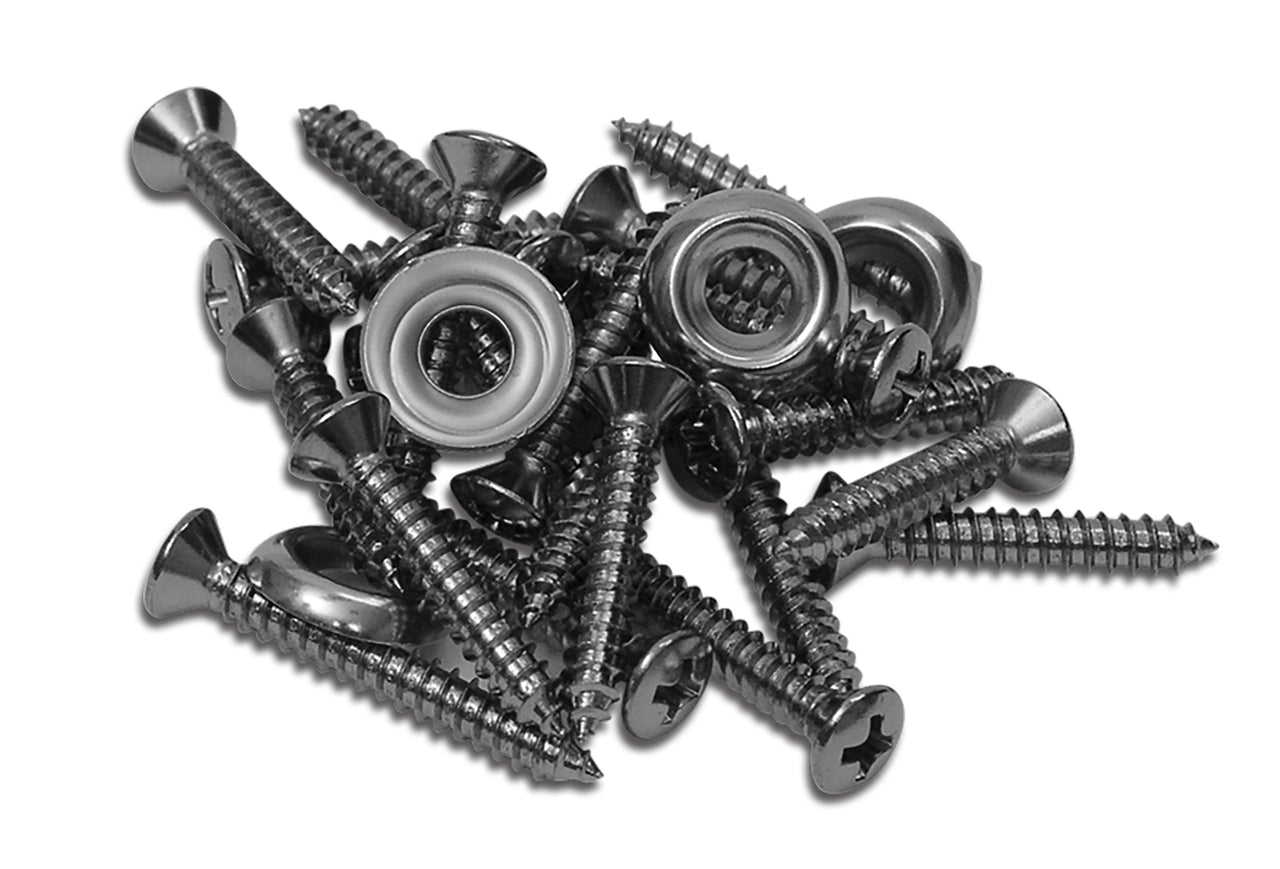 1958-1962 Corvette Door Panel Screws & Washers. 26 Piece Set - CA-K1061-Corvette-Store-Online