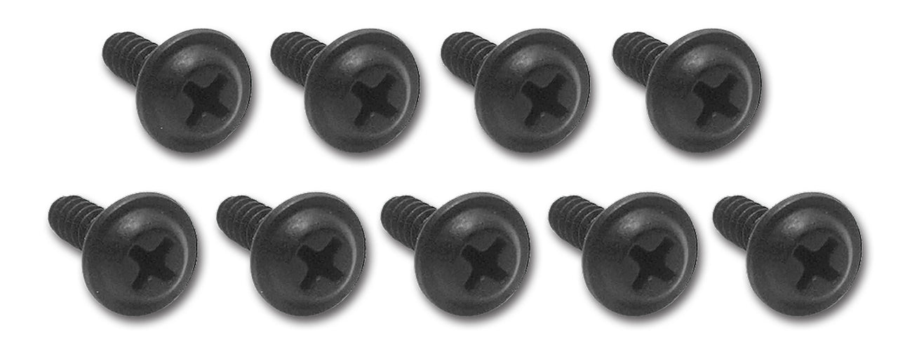 1963-1967 Corvette Glove Box Liner Screws. 9 Piece Set - CA-K1085-Corvette-Store-Online