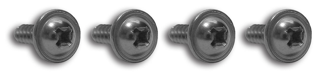 1963-1967 Corvette Radio Side Panel Screws. 4 Piece Set - CA-K1087-Corvette-Store-Online