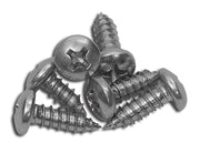 1969-1982 Corvette Outer Door Window Trim Mold Screws. 6 Piece - CA-K1145-Corvette-Store-Online