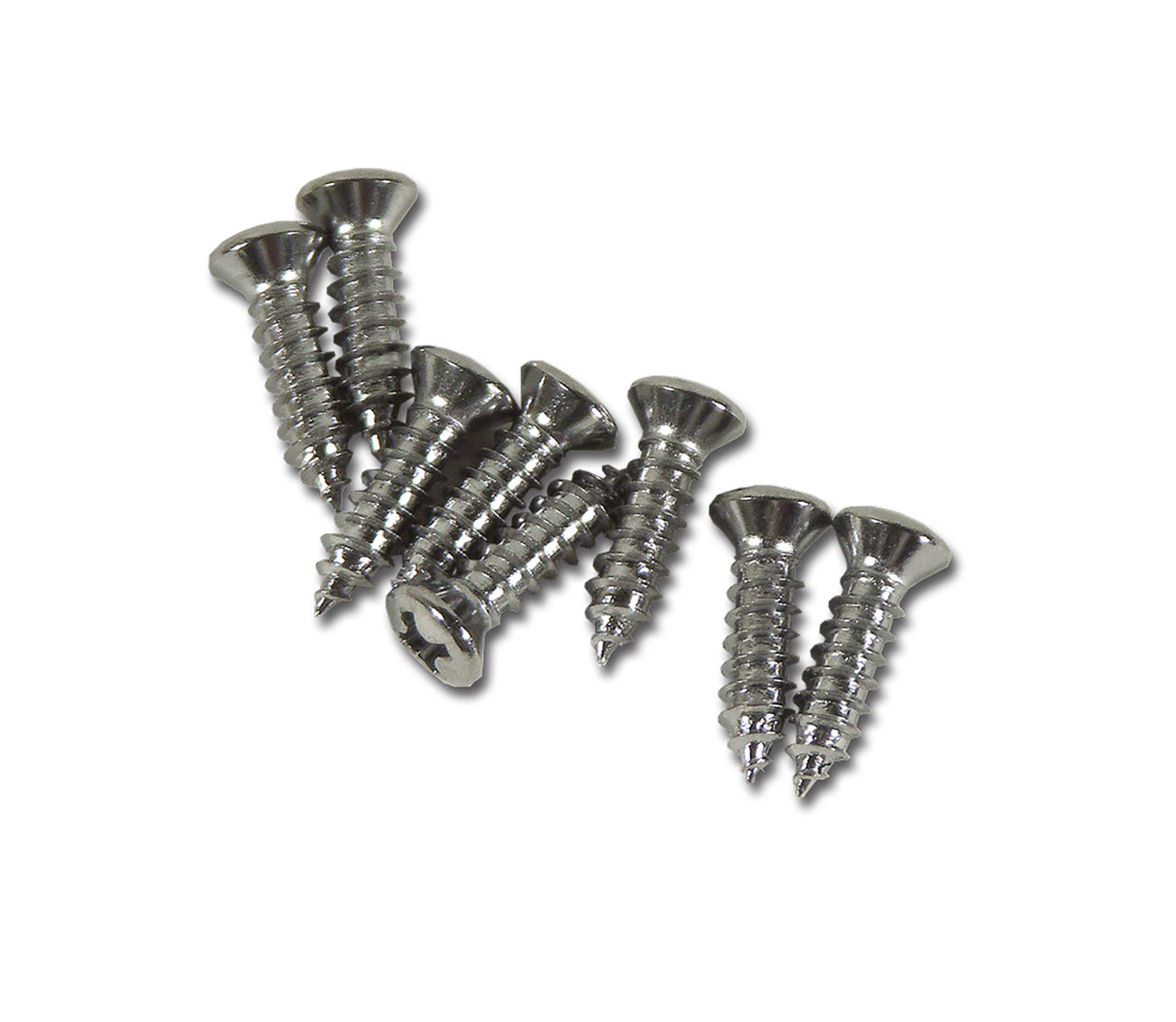 1958-1962 Corvette Headlight Bezel Screws. 8 Piece Set - CA-K1196-Corvette-Store-Online
