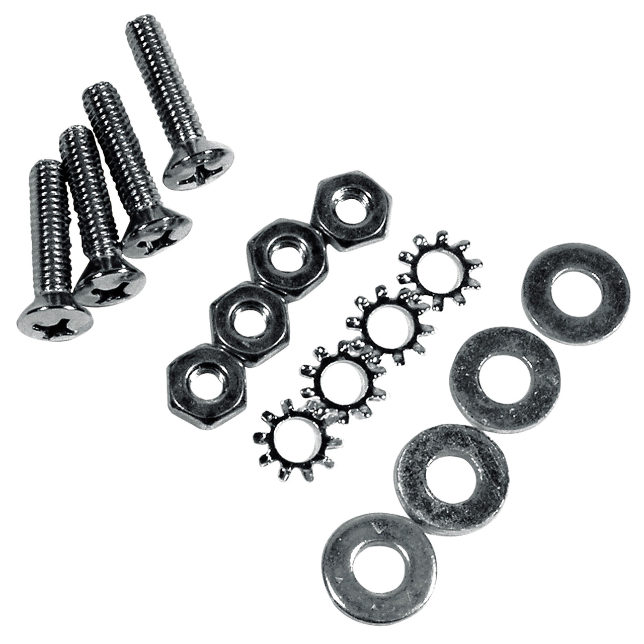 1958-1962 Corvette Rear Latch To Decklid Screw Set. 16 Piece - CA-K1203-Corvette-Store-Online