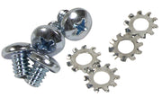 1968-1982 Corvette Gas Door Plate To Hinge Screw Set. - CA-K1215-Corvette-Store-Online