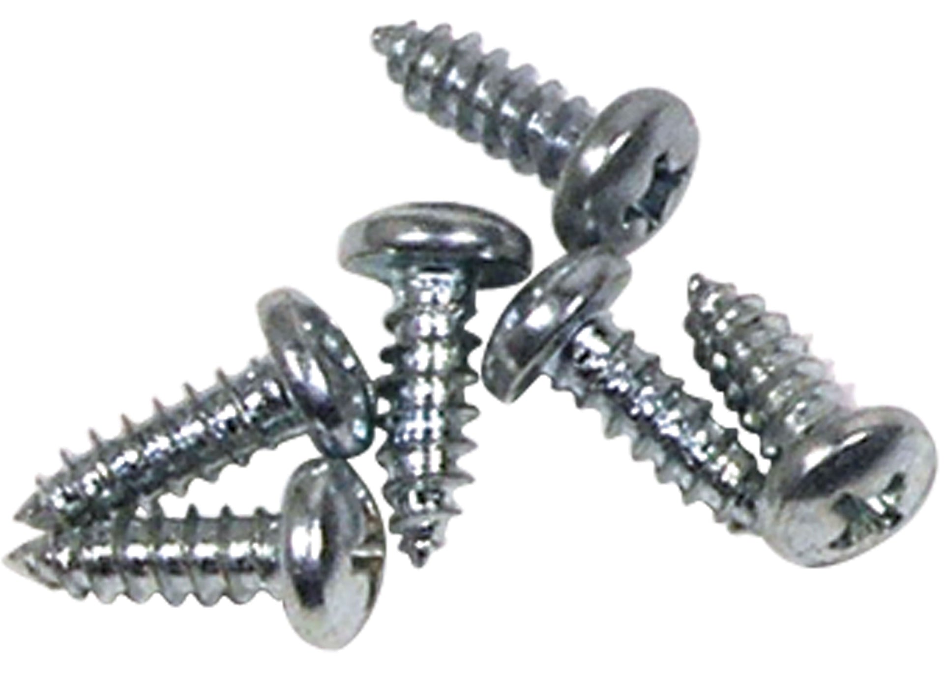 1956-1957 Corvette Door Drip Rail Screws. 6 Piece Set - CA-K1292-Corvette-Store-Online