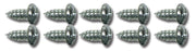 1953-1982 Corvette Hardtop Header Trim Screw Set. - CA-K1369-Corvette-Store-Online