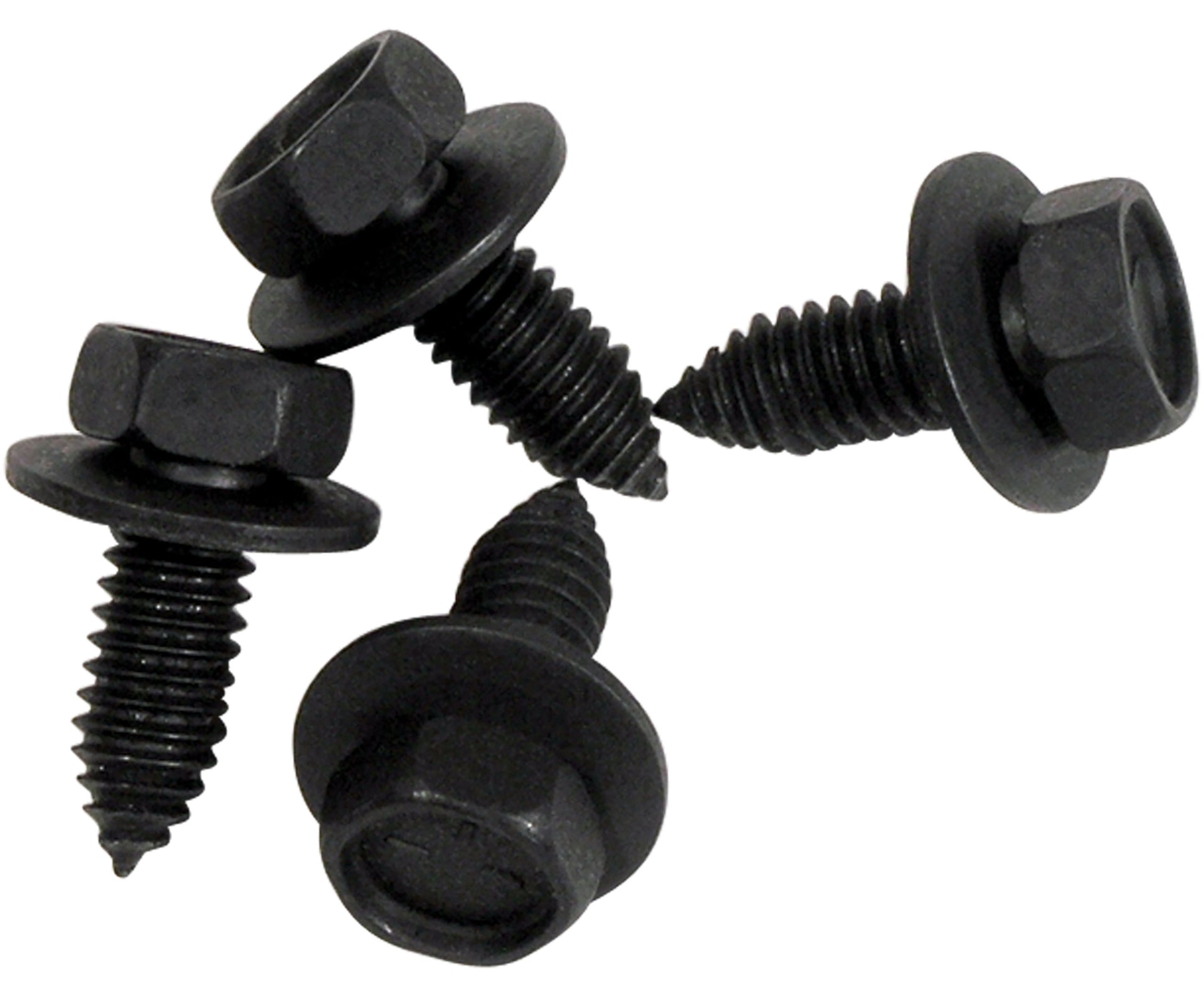 1963-1982 Corvette Shock Mount Screws. Front Lower 4 Piece - CA-K1412-Corvette-Store-Online