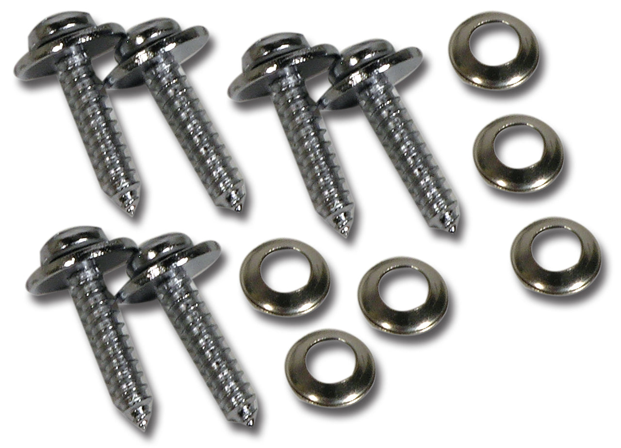 1964-1965 Corvette Power Vent Rear Cover Screws. - CA-K1423-Corvette-Store-Online