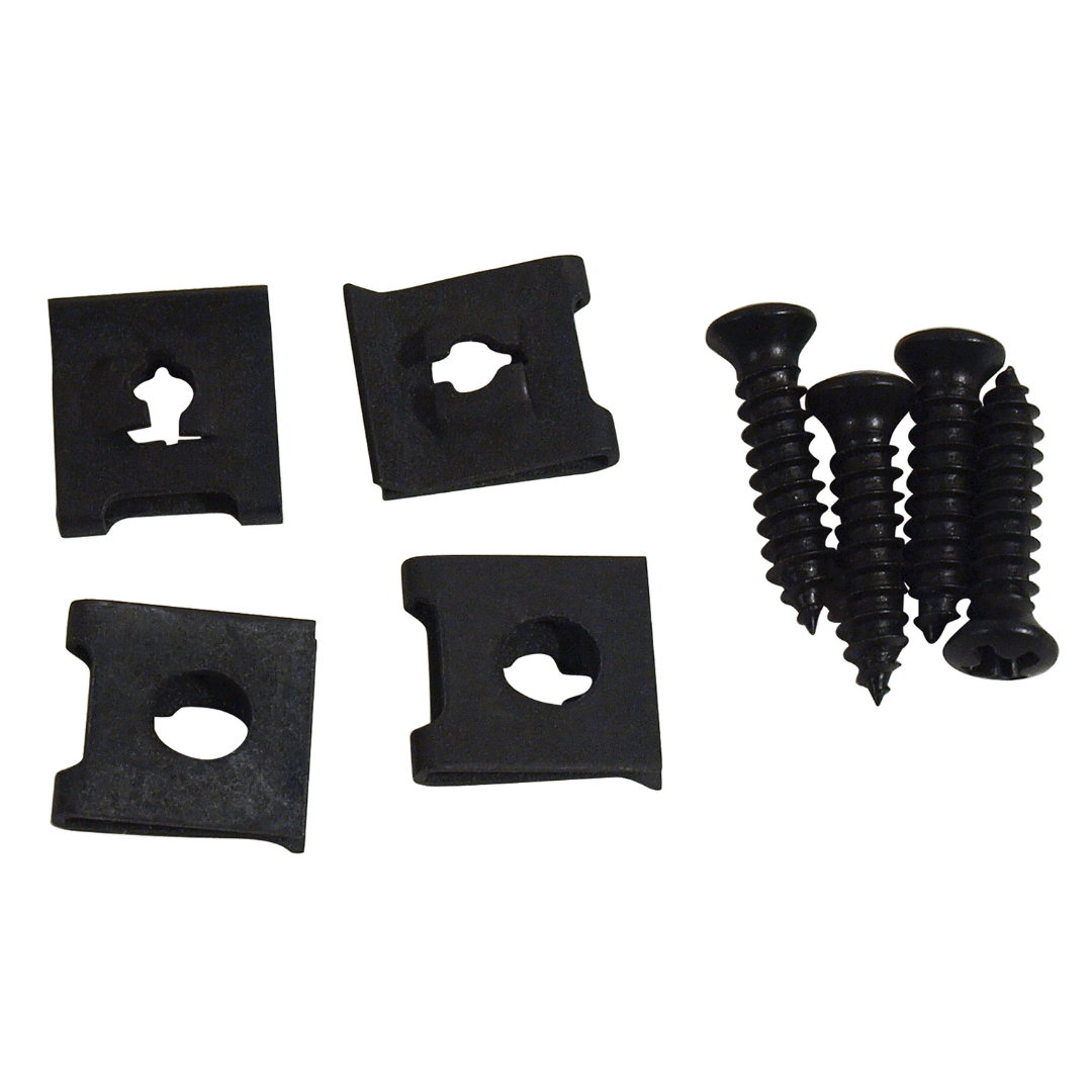 1968-1976 Corvette Shift Console Plate Screws. 8 Piece Set - CA