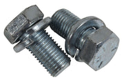 1969-1982 Corvette Crankshaft Pulley Bolts. W/Lock Washers - CA-K1521-Corvette-Store-Online