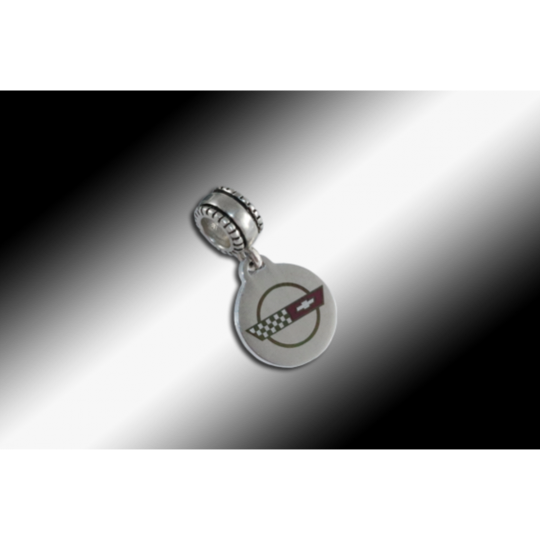Corvette Pandora-Style Color Dangle Bead C4-C7