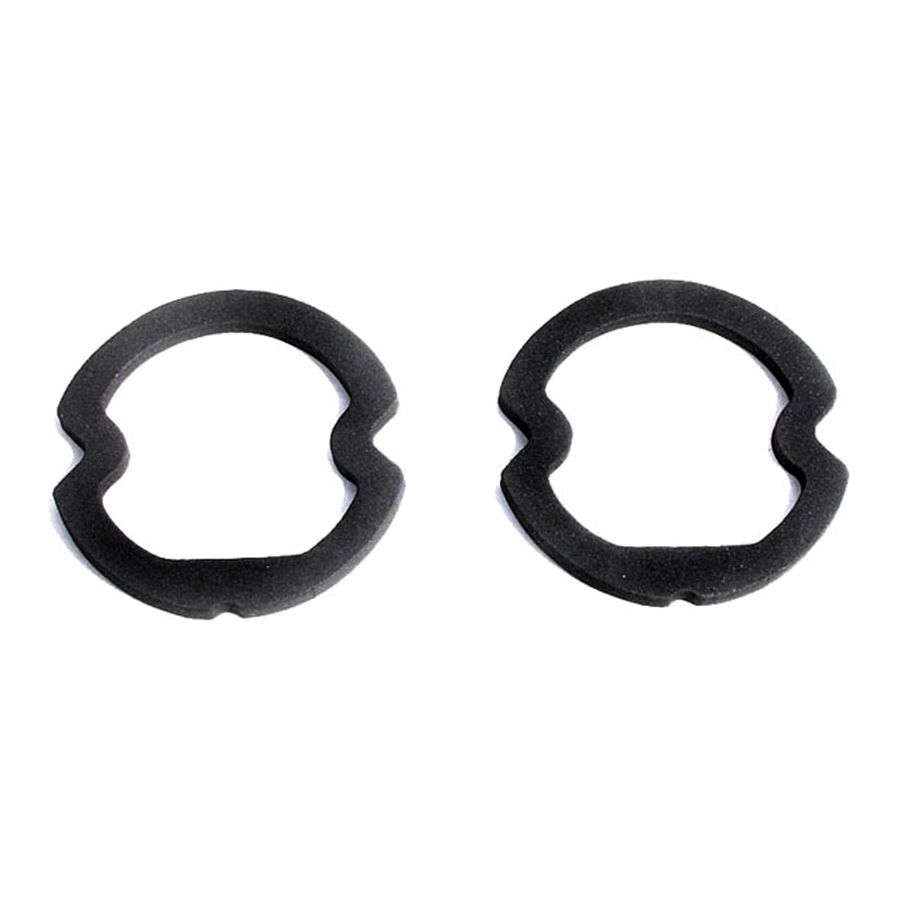 1958-1967 Corvette Tail-Light Lens Gaskets Made Of Black Sponge Pair