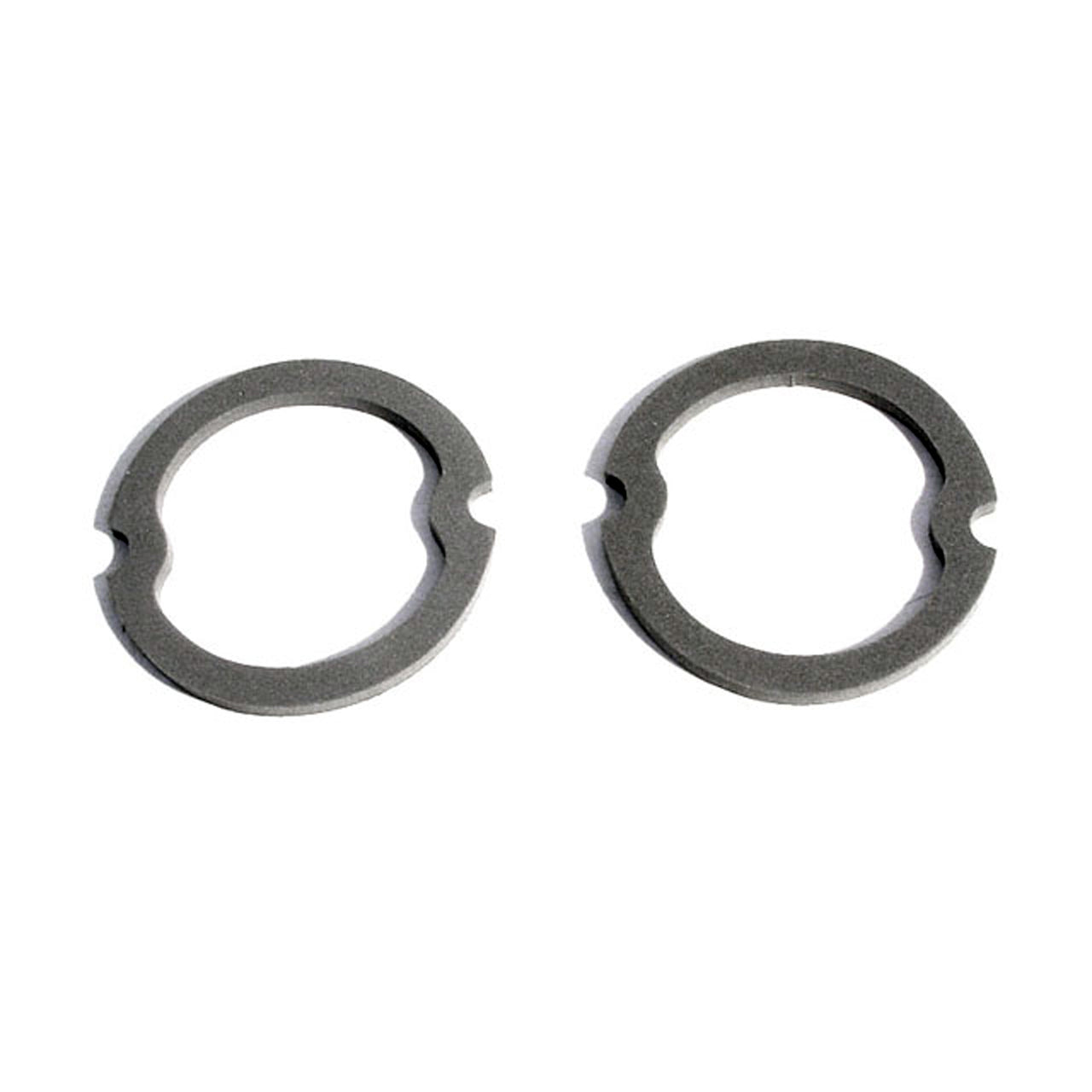C2 1963-1967 Corvette Park Light Lens Gaskets Made Of Gray Sponge Pair