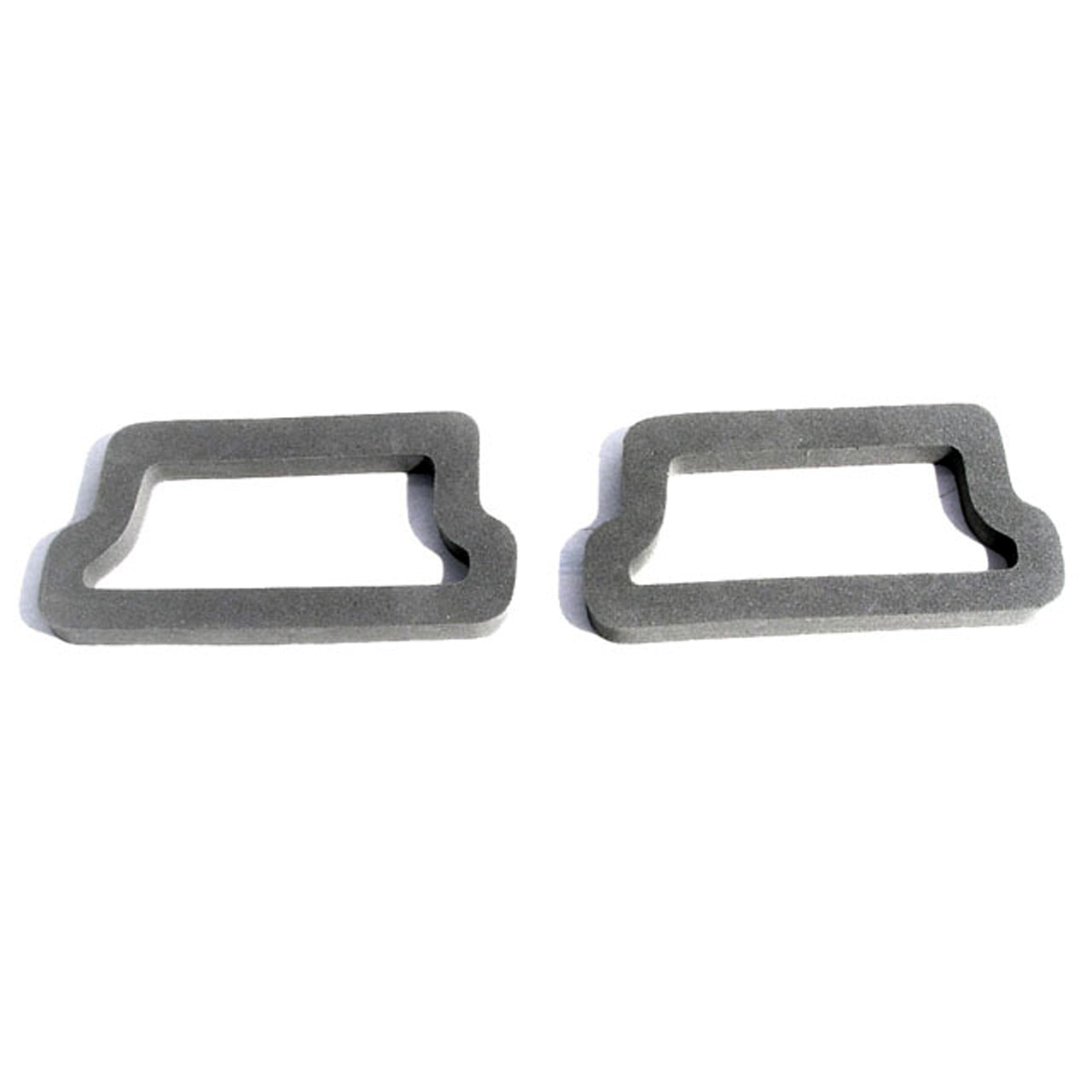 1968 Corvette Back-Up Light Lens Gaskets Made Of Gray Sponge Pair