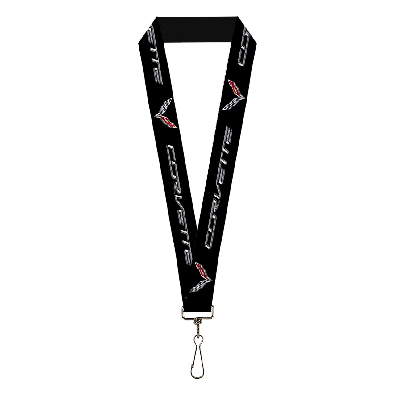 Corvette C7 Logo Lanyard - 1.0"