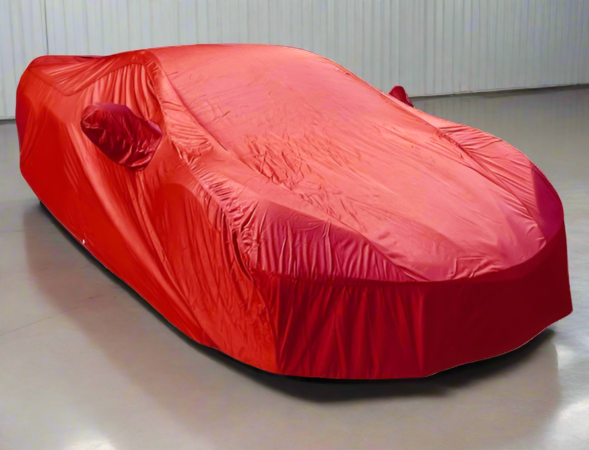 C4 Corvette Select-Fleece Car Cover and TireRest Bundle