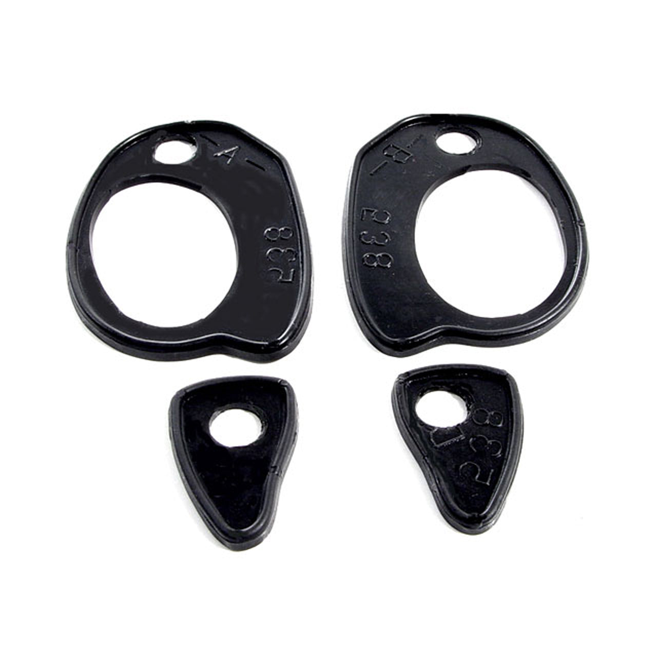 Corvette 1955-1962 Door Handle Pads 2-1/2" Long & 1-1/4" Long